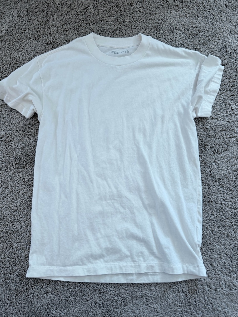 Abercrombie & Fitch Essential Tee - Off White S